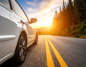 Car on Highway